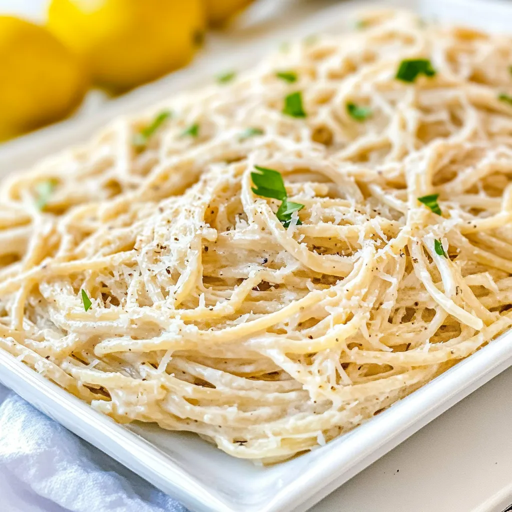 Lemon Pasta