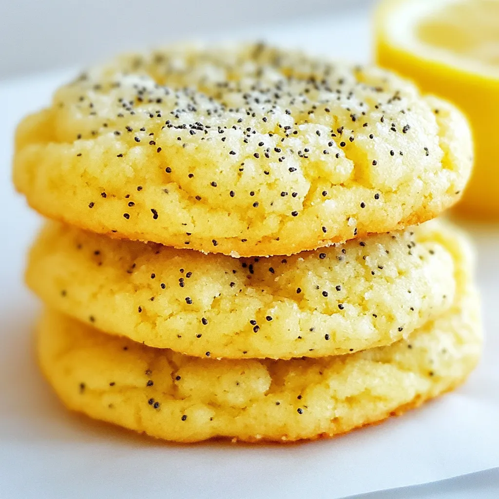 Lemon Poppy Seed Cookies