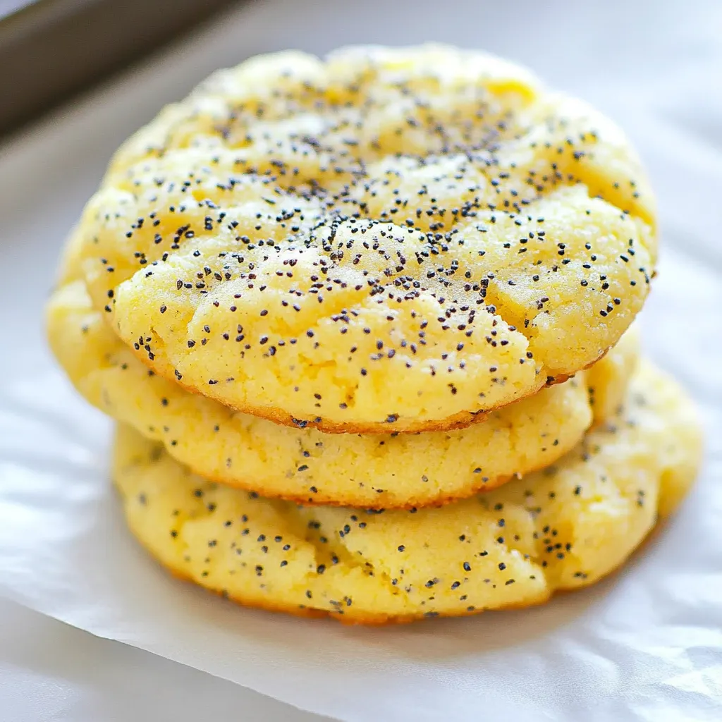 Lemon Poppy Seed Cookies