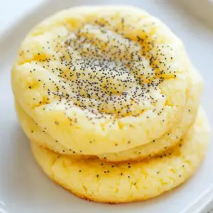 Lemon Poppy Seed Cookies
