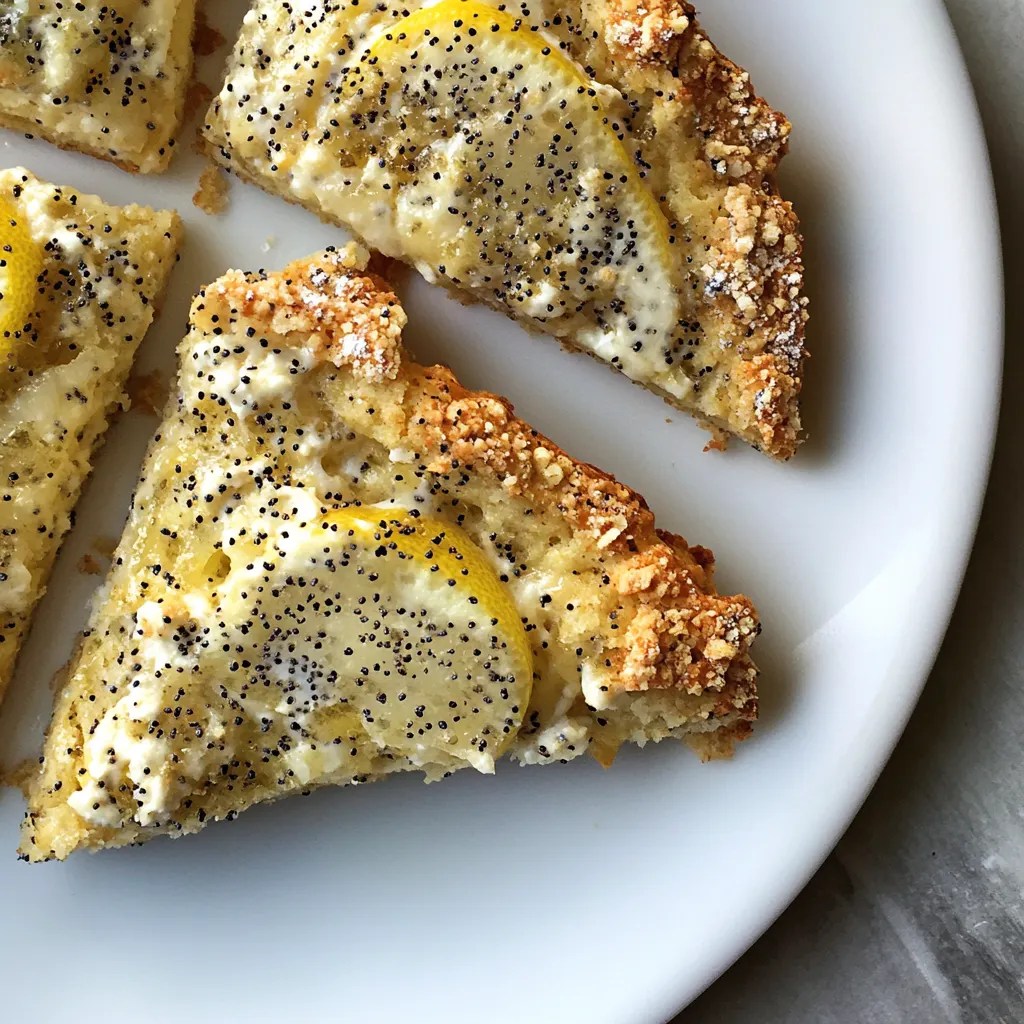 Lemon Ricotta Poppy Seed Scones