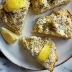 Lemon Ricotta Poppy Seed Scones