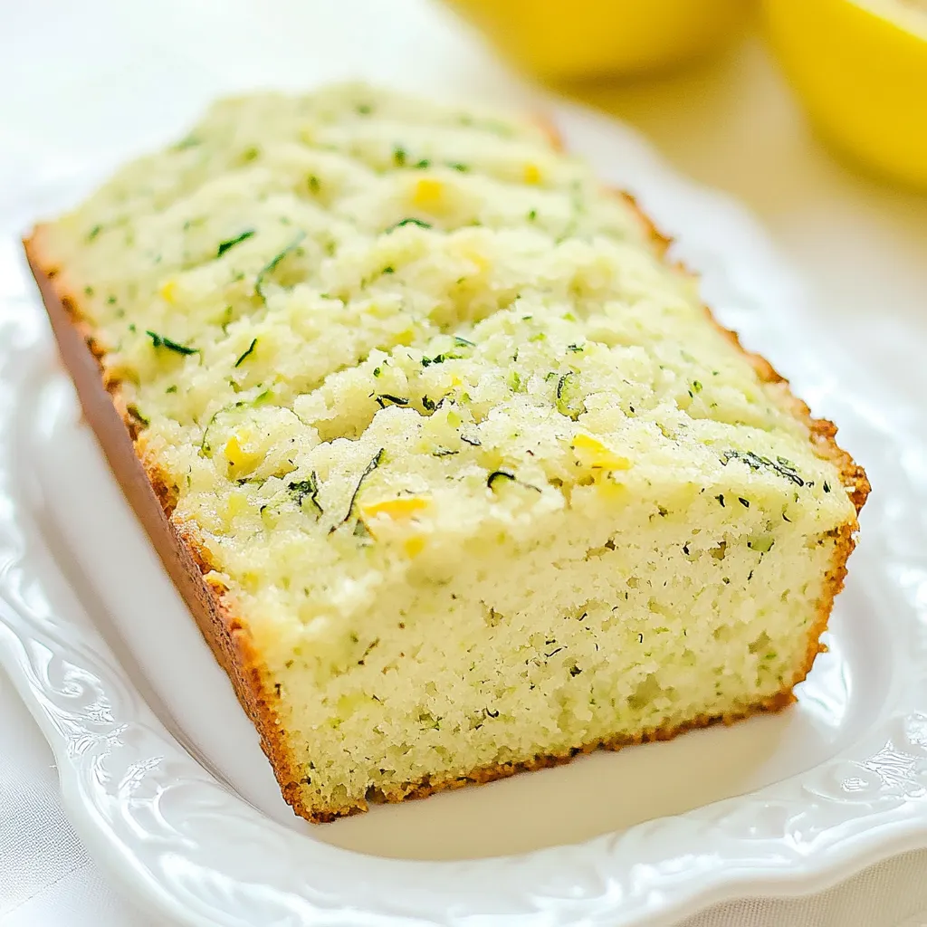 Lemon Zucchini Bread