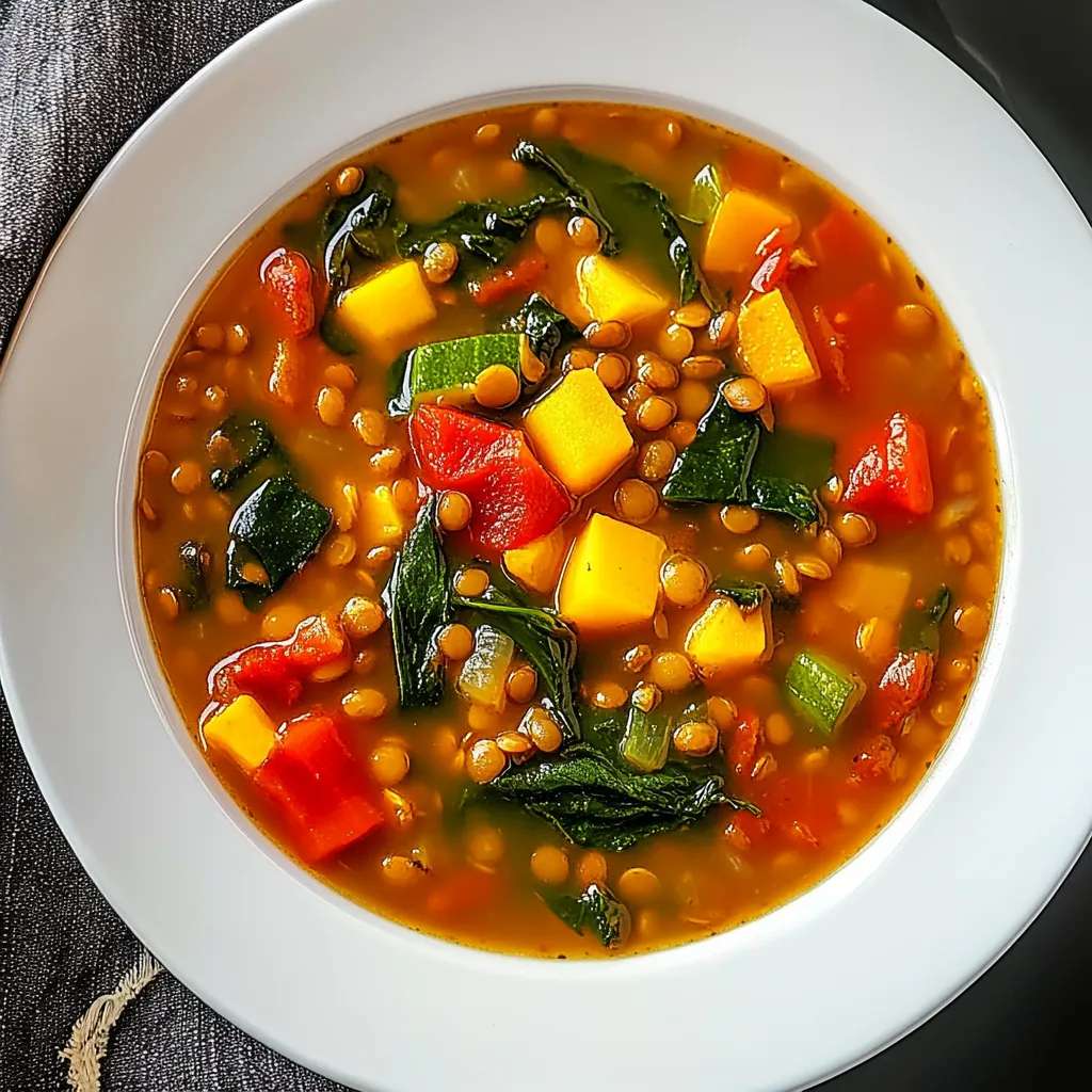 Lentil Vegetable Soup