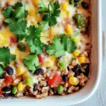 Vegan Mexican Rice Casserole