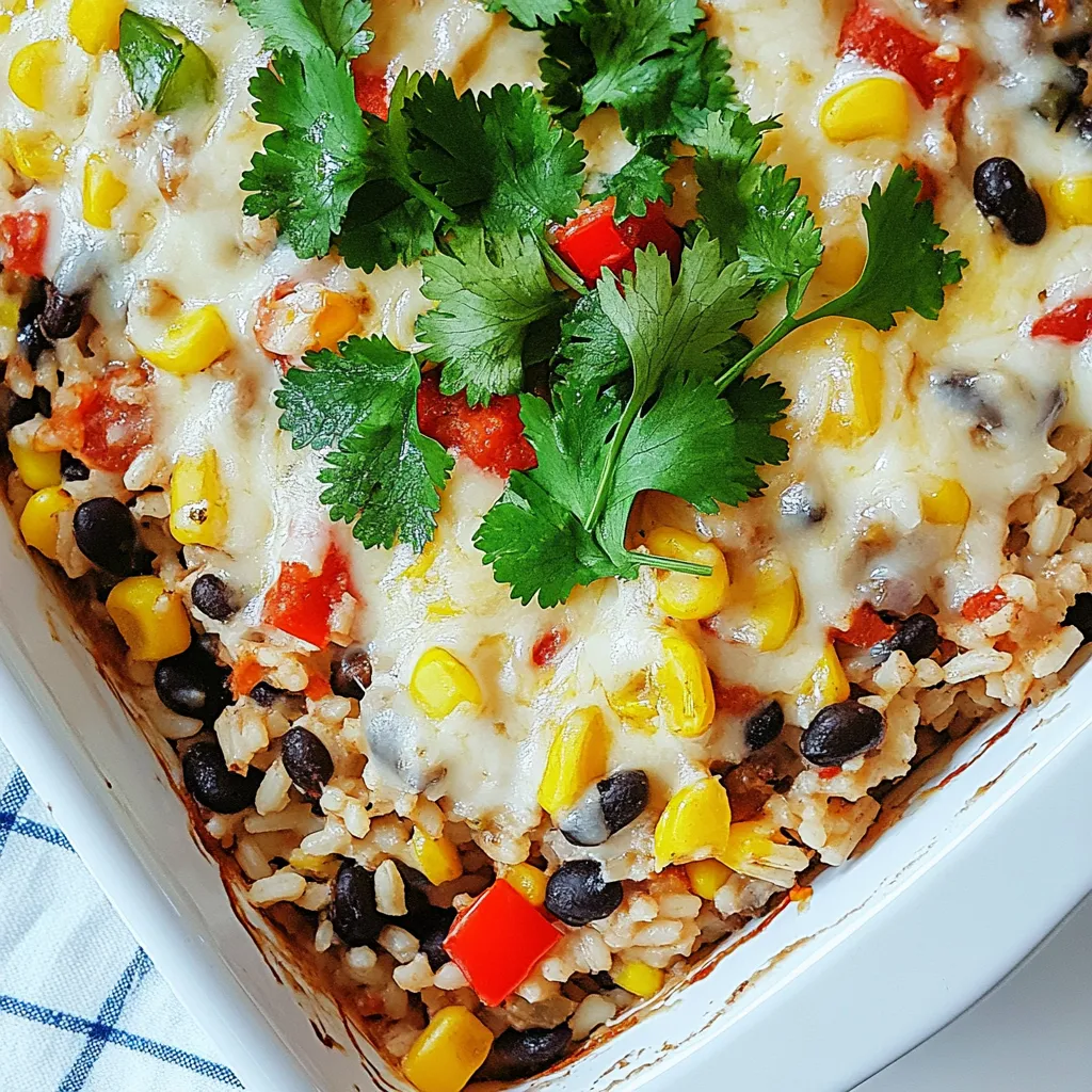 Vegan Mexican Rice Casserole