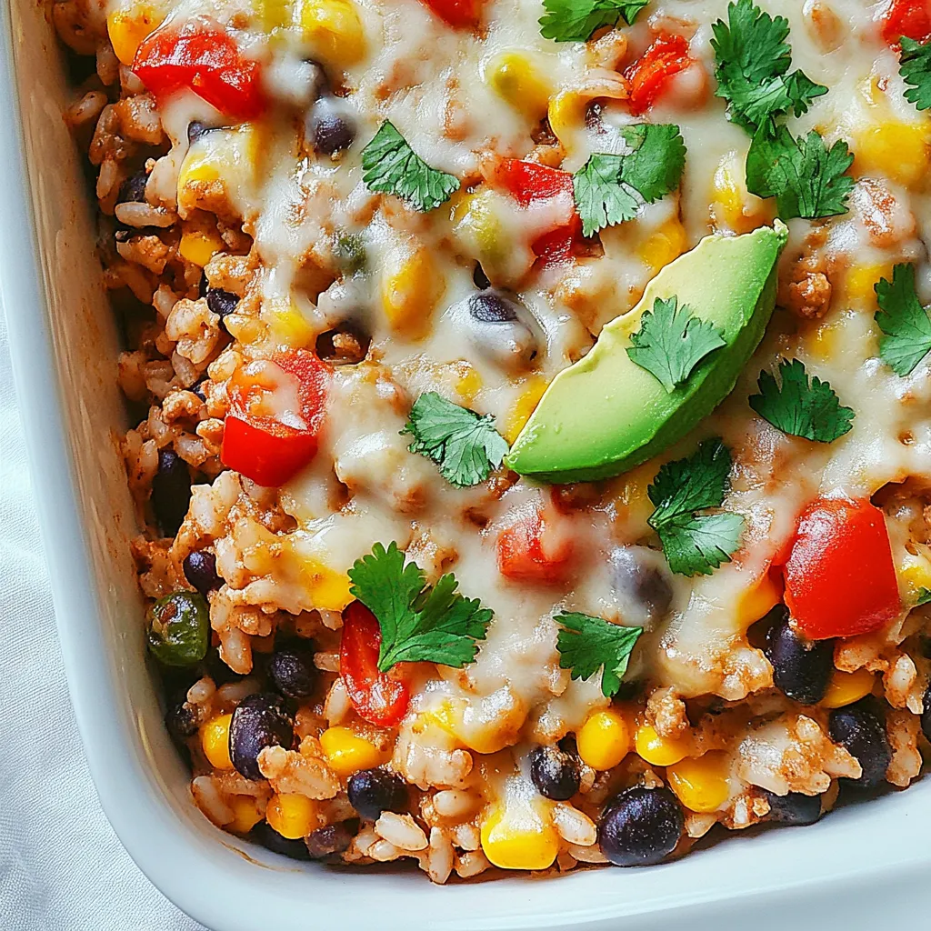 Vegan Mexican Rice Casserole