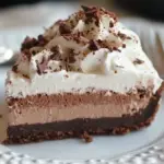 No Bake Brownie Batter Cheesecake