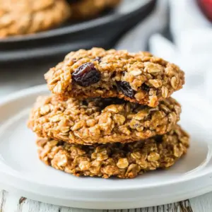 Oatmeal Apple Raisin Breakfast Cookies
