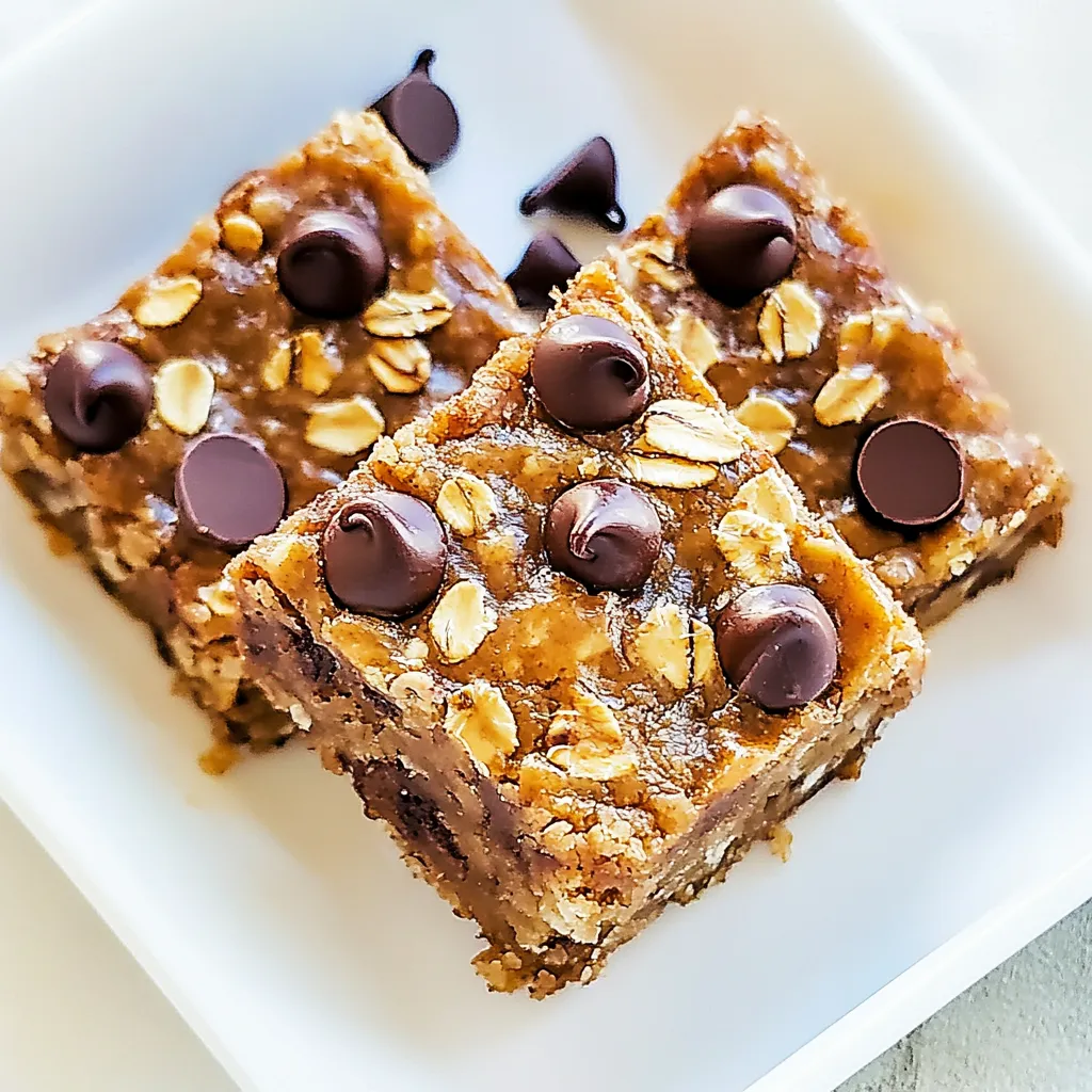 Oatmeal Chocolate Chip Bars
