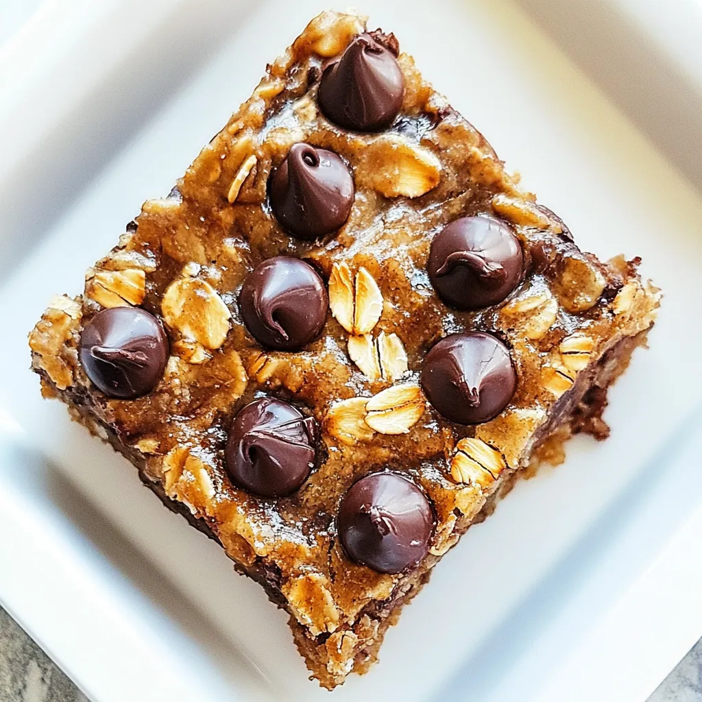 Oatmeal Chocolate Chip Bars