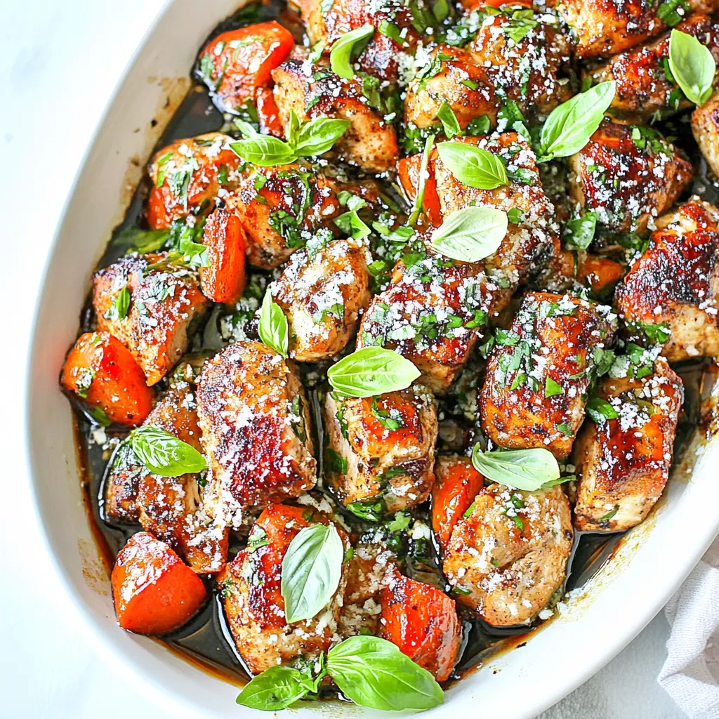 One Pan Balsamic Chicken