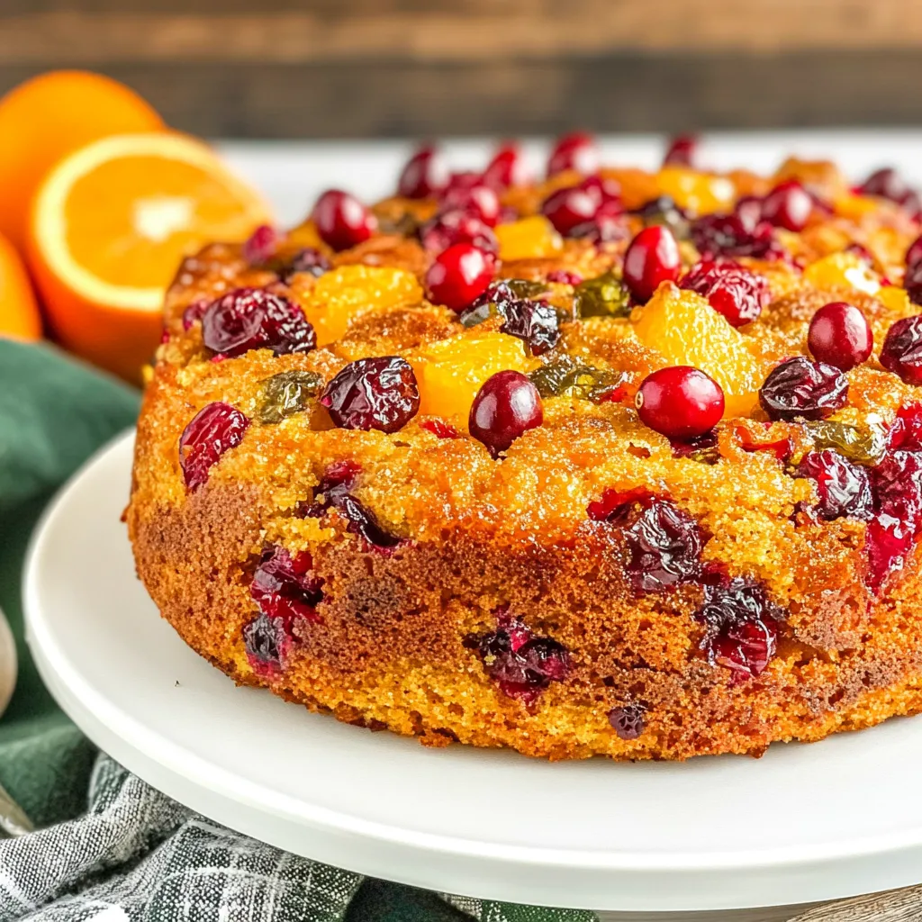 Orange Cranberry Cake