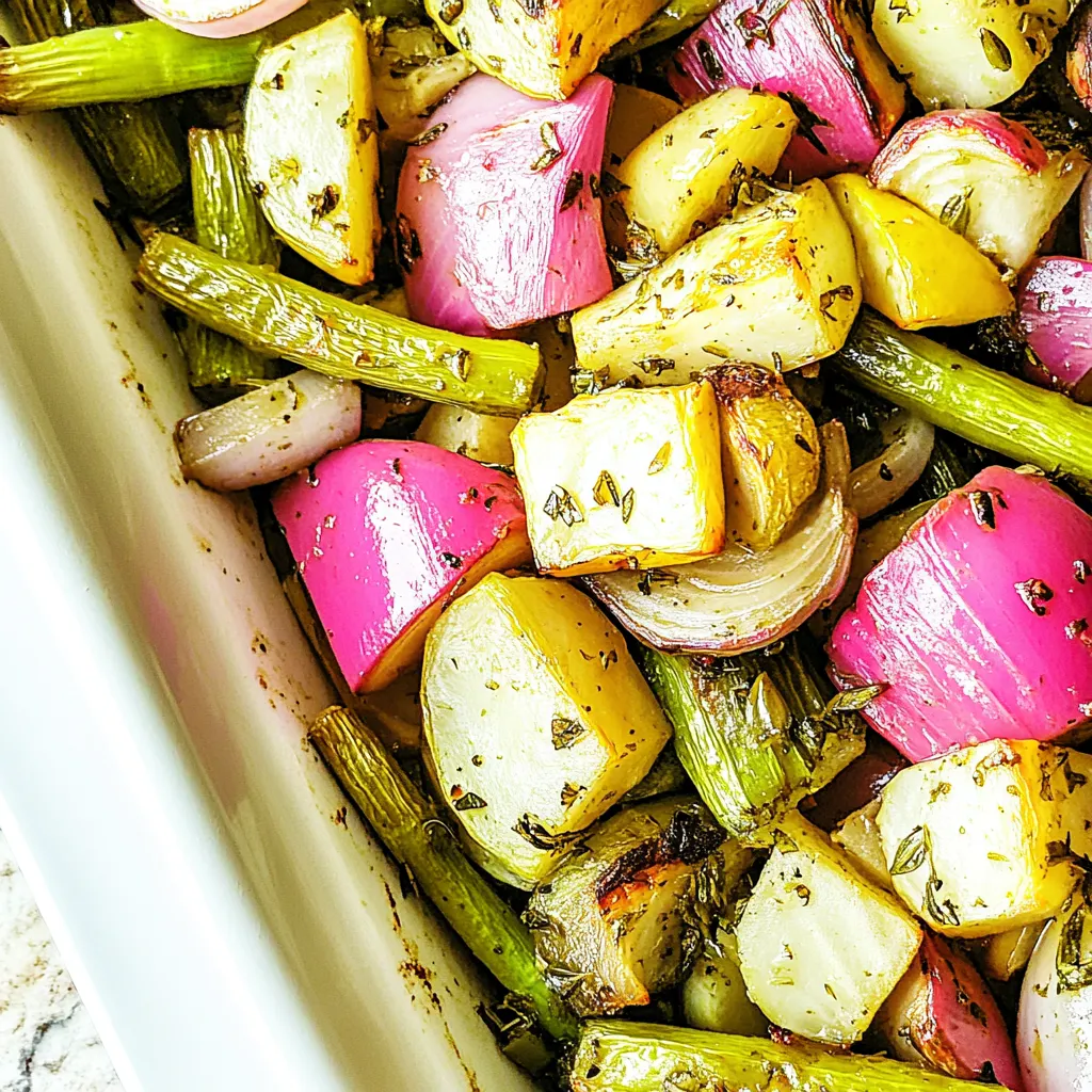 Oven Roasted Spring Vegetables