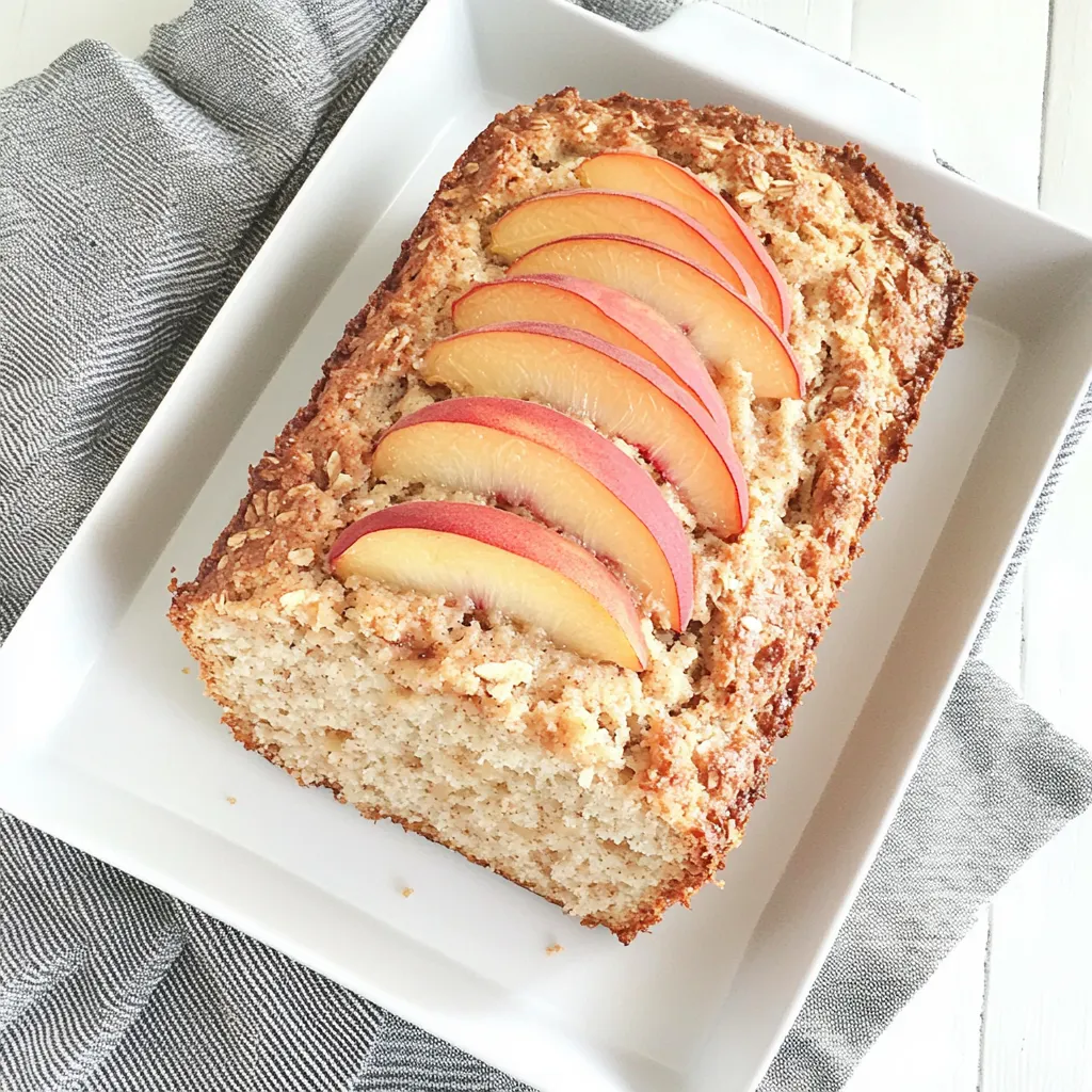 Peach Crisp Bread