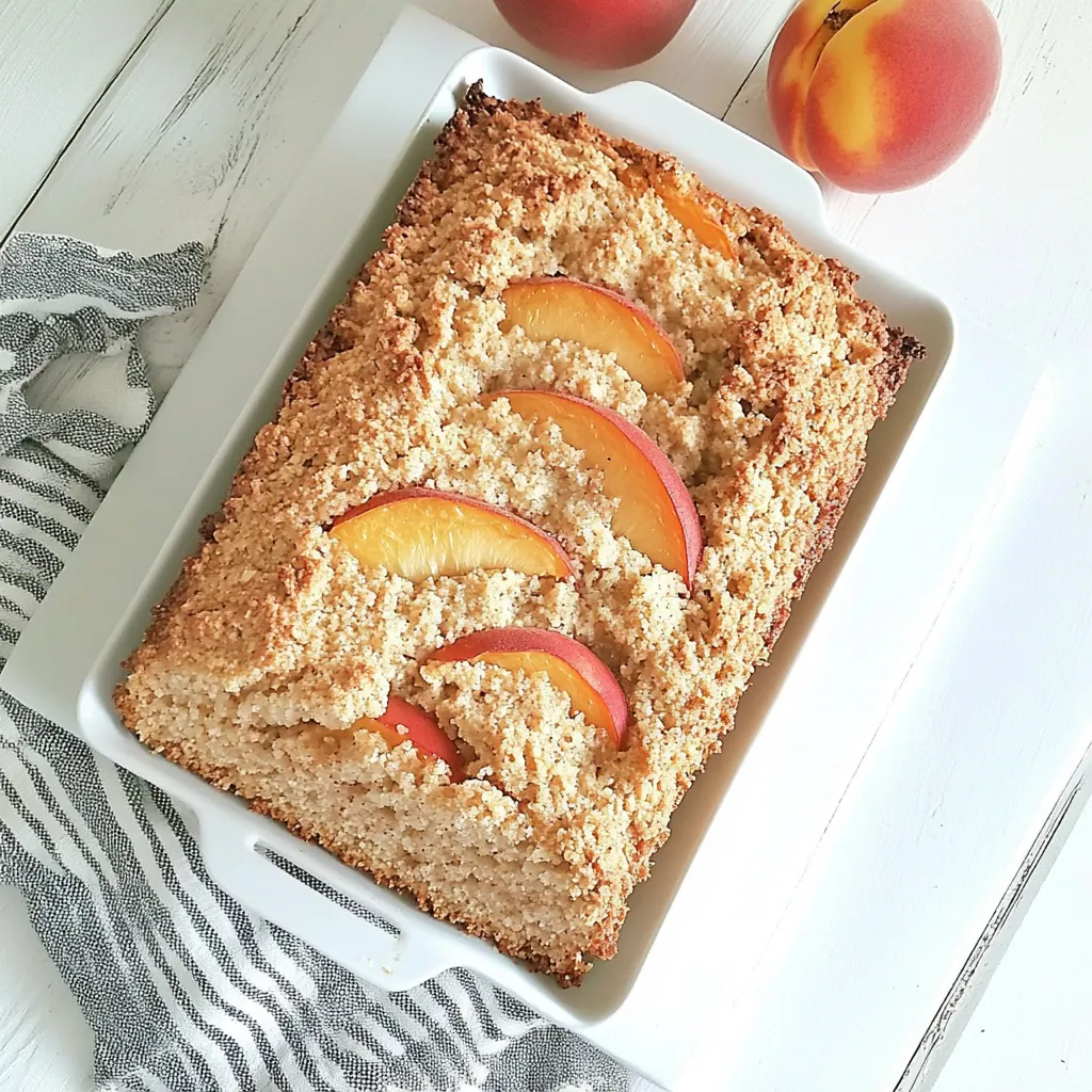 Peach Crisp Bread