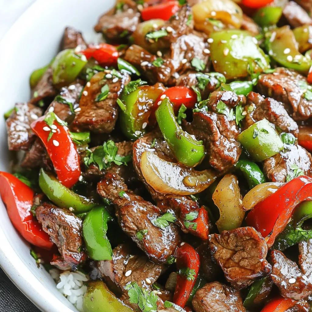 Pepper Steak Stir Fry
