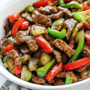 Pepper Steak Stir Fry