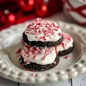 Peppermint Bark Cookies