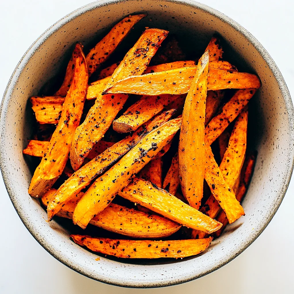 Perfect Air Fryer Sweet Potato Fries