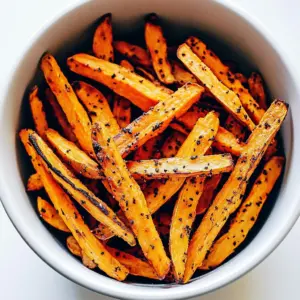 Perfect Air Fryer Sweet Potato Fries
