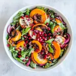 Pomegranate Persimmon Salad