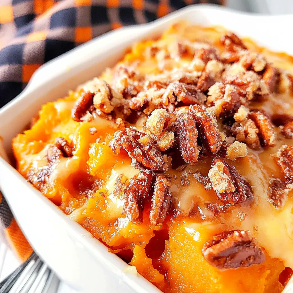 Praline Sweet Potato Casserole