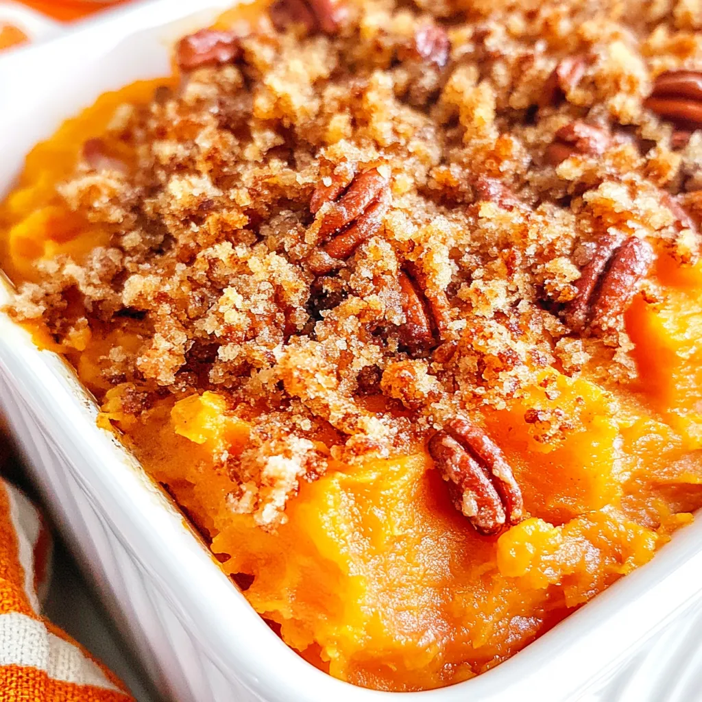 Praline Sweet Potato Casserole