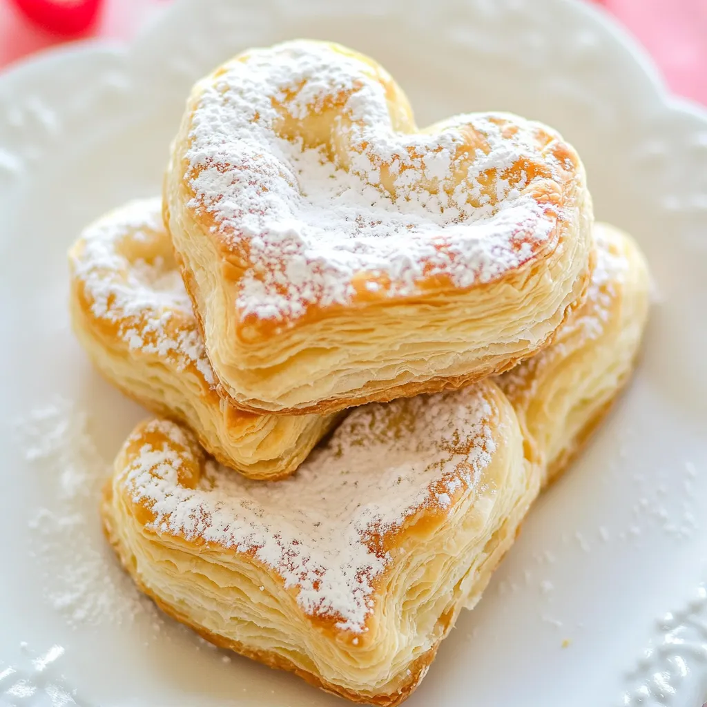 Puff Pastry Hearts