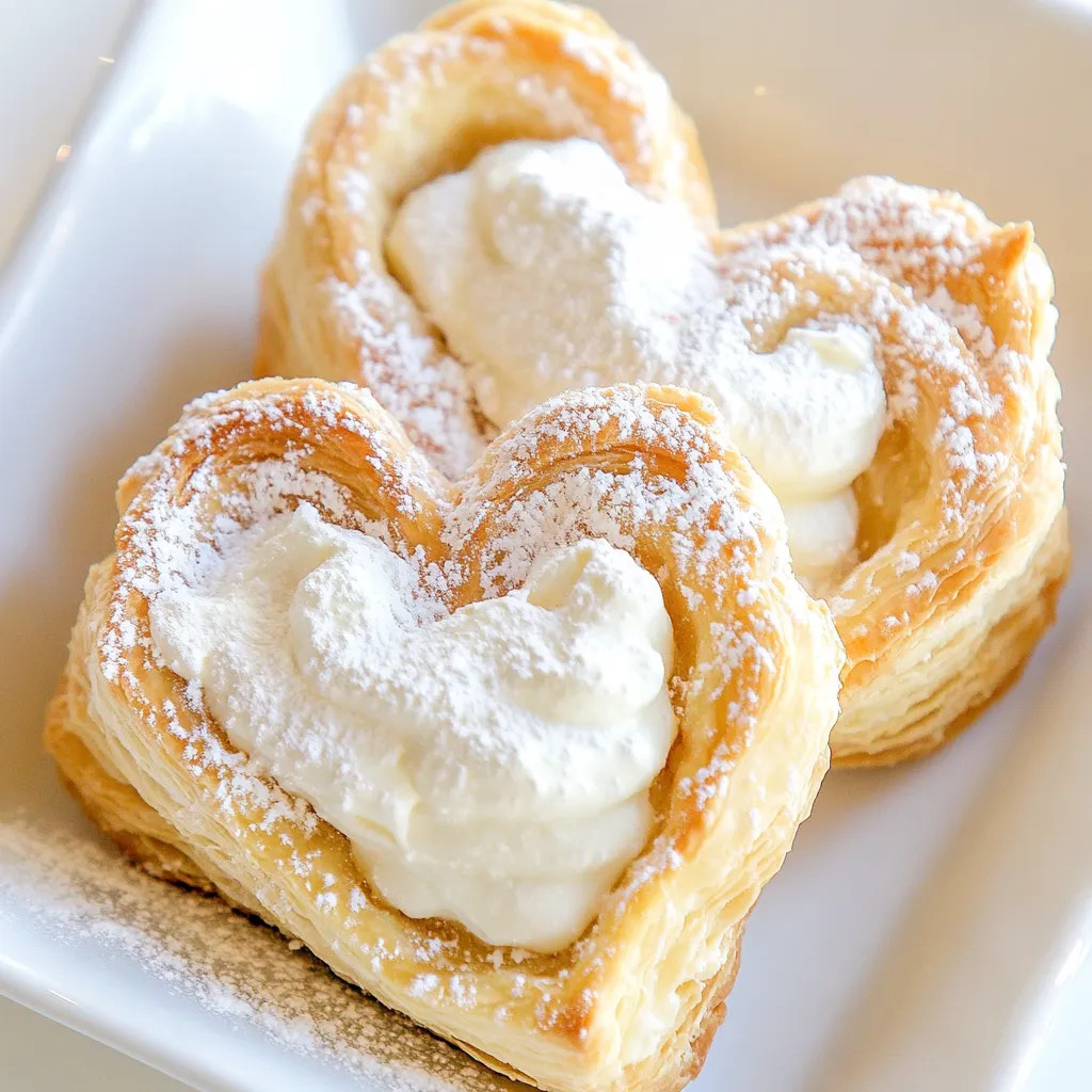 Puff Pastry Hearts