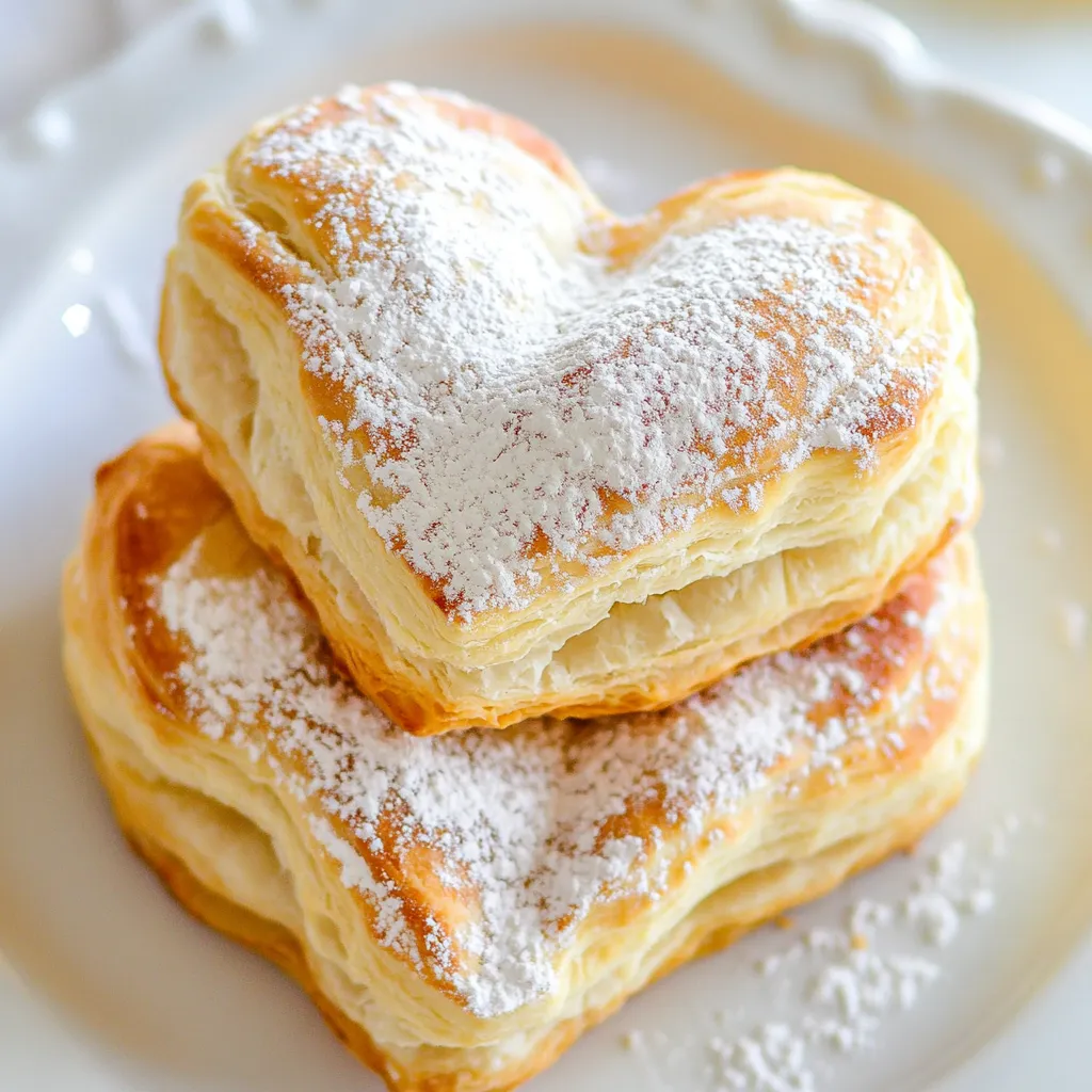 Puff Pastry Hearts
