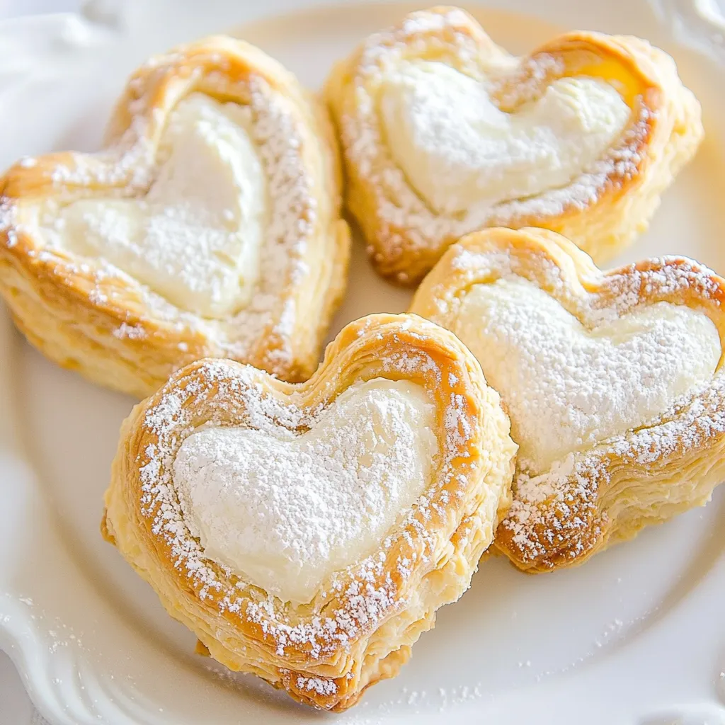 Puff Pastry Hearts