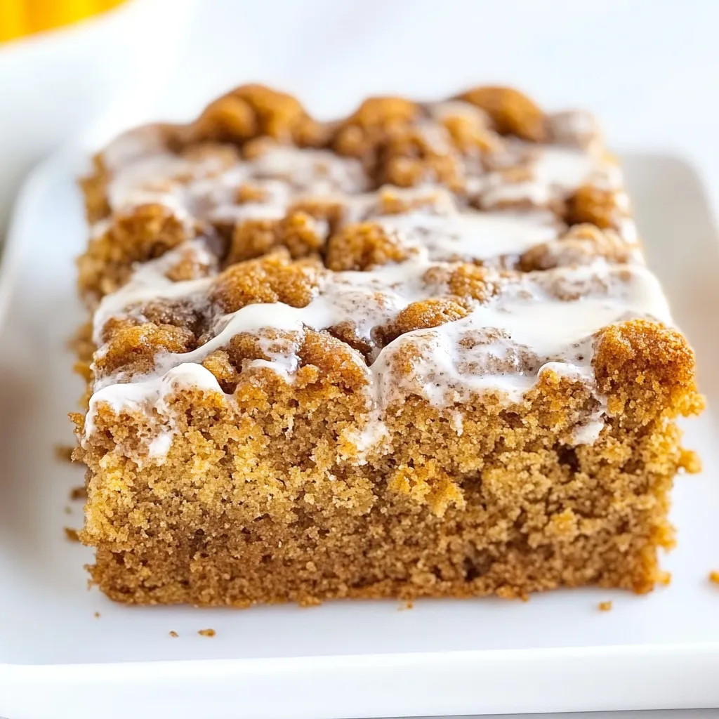 Pumpkin Coffee Cake