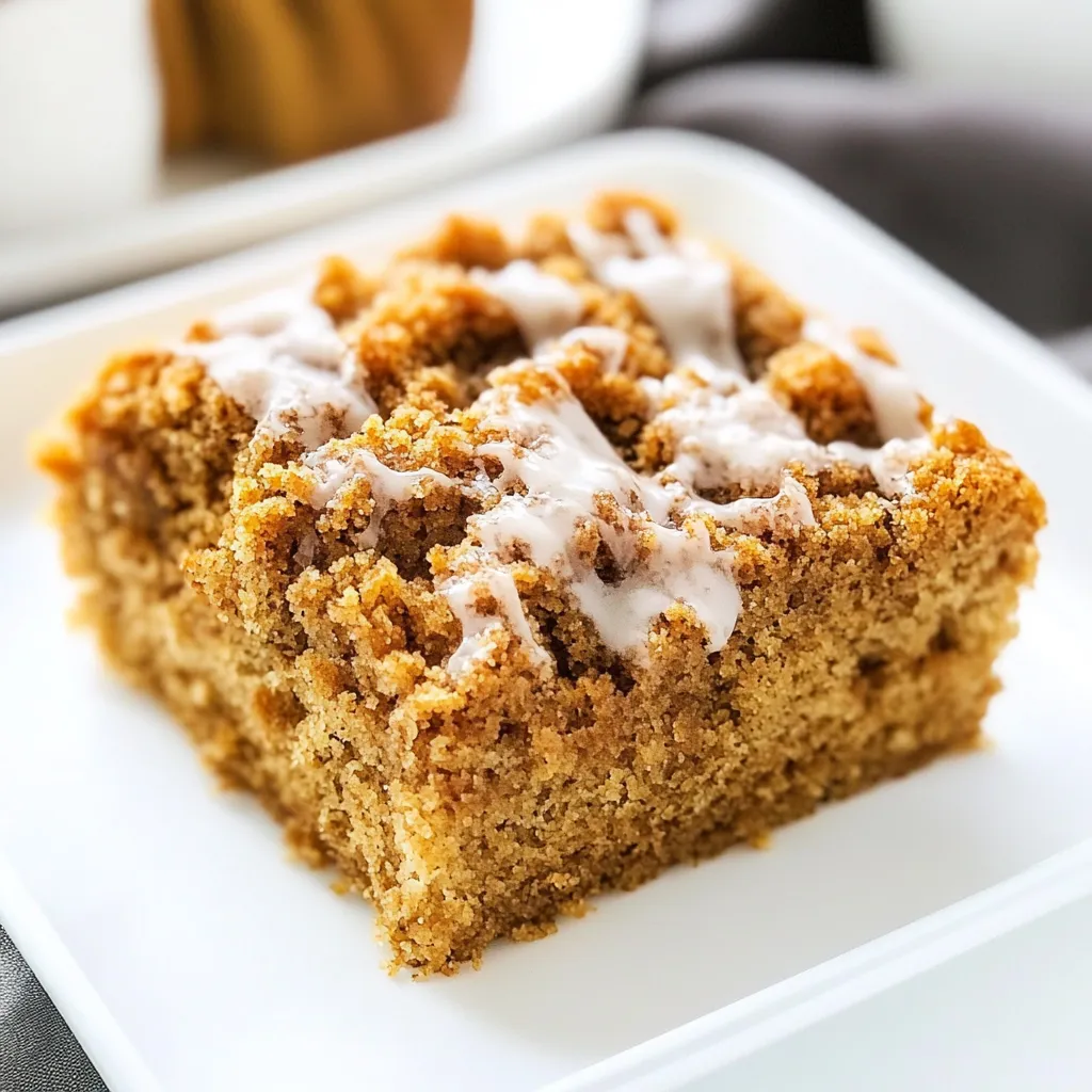 Pumpkin Coffee Cake