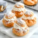 Pumpkin Pie Cream Puffs