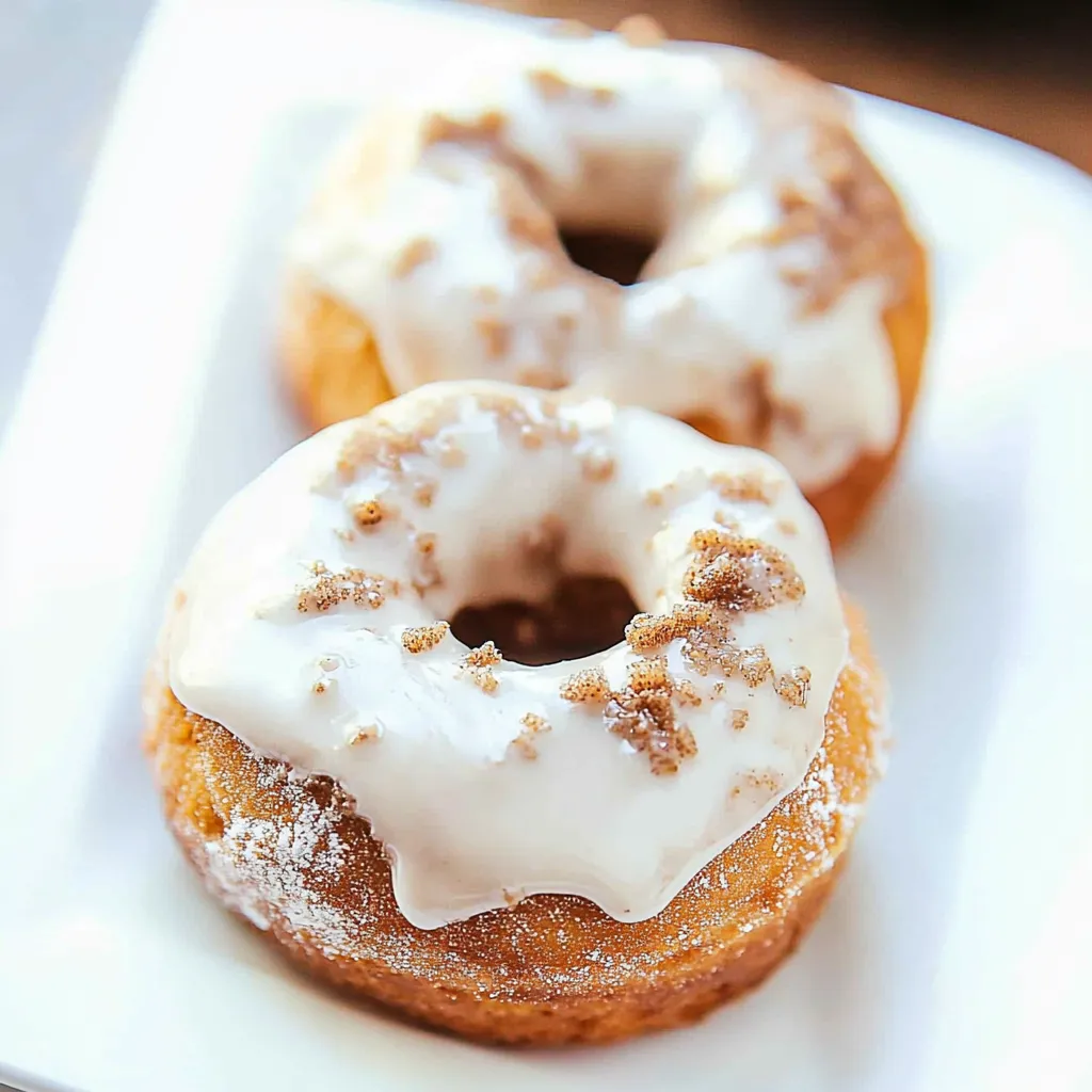 Pumpkin Spice Latte Donuts