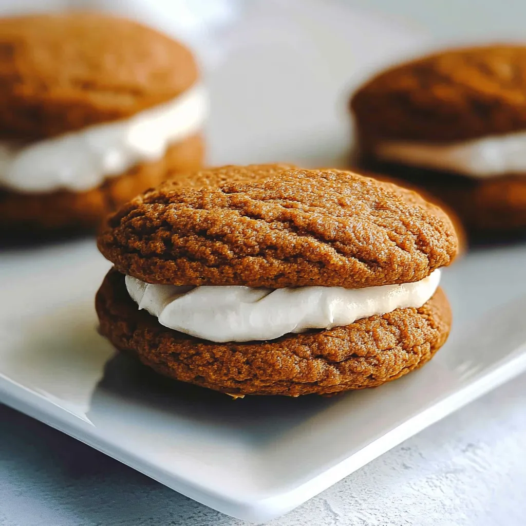 Pumpkin Whoopie Pies
