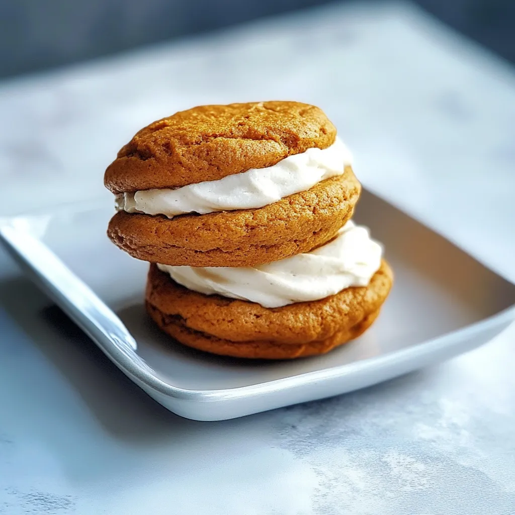 Pumpkin Whoopie Pies