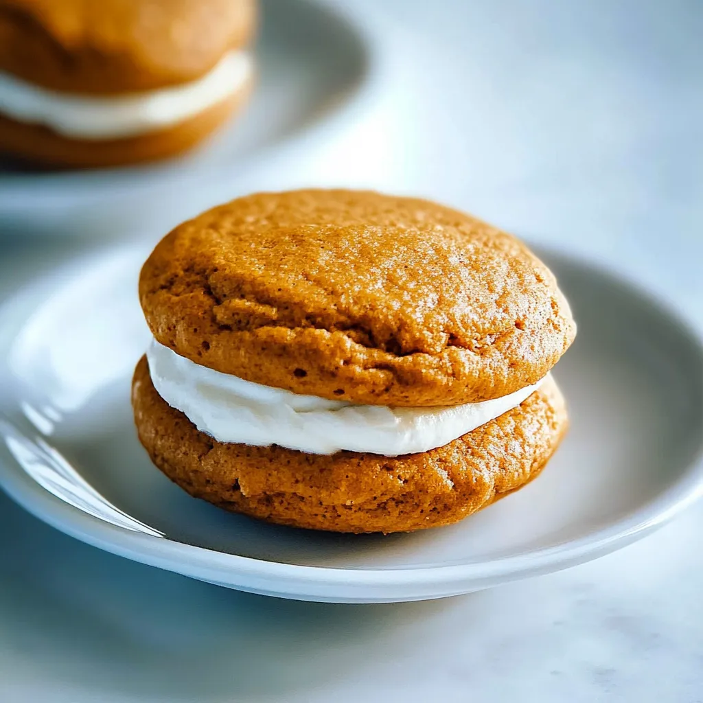 Pumpkin Whoopie Pies