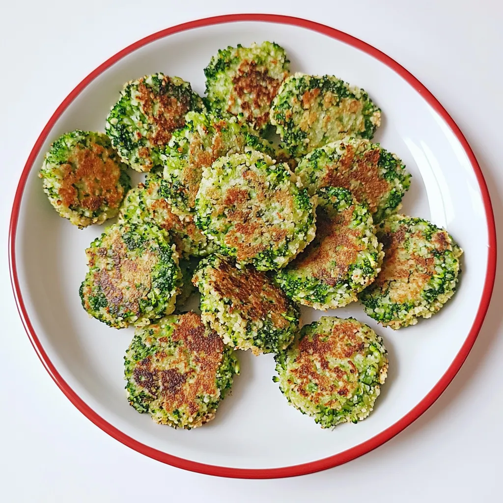 Quick Broccoli Fritters