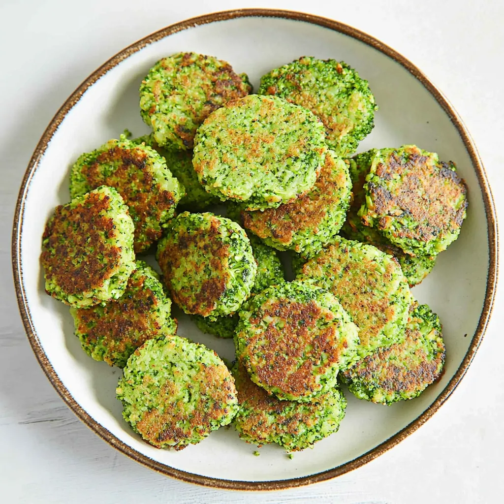 Quick Broccoli Fritters