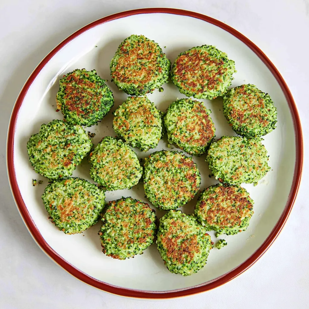 Quick Broccoli Fritters