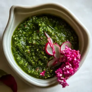 Radish Leaf Pesto