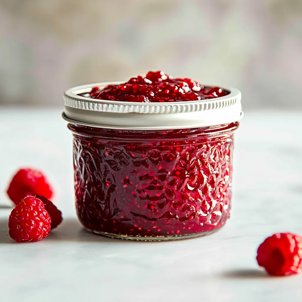 Raspberry Freezer Jam