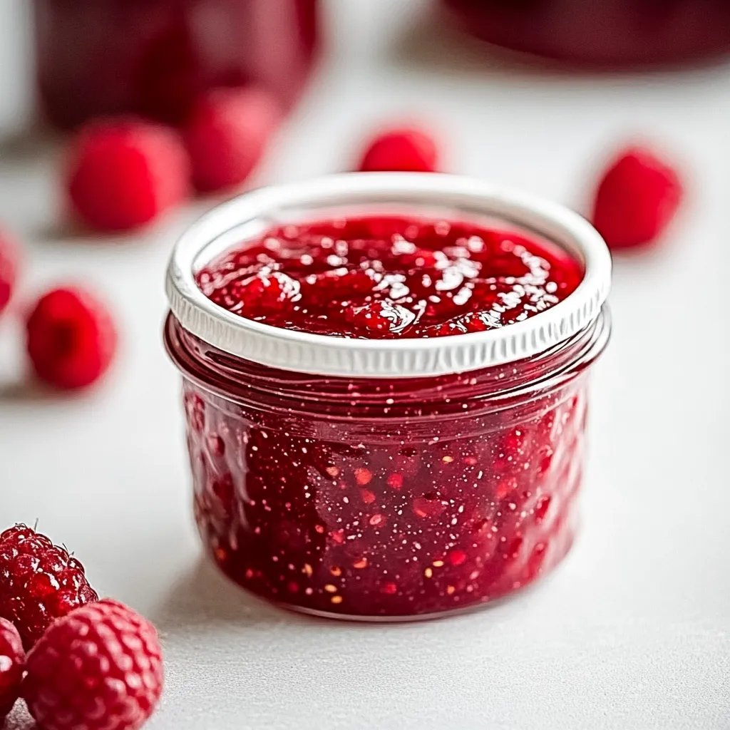 Raspberry Freezer Jam