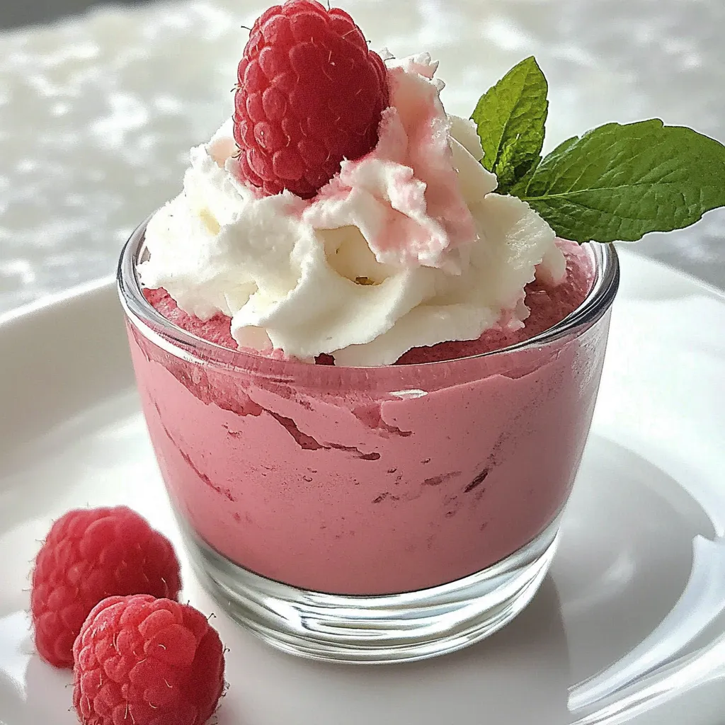 Raspberry Mousse
