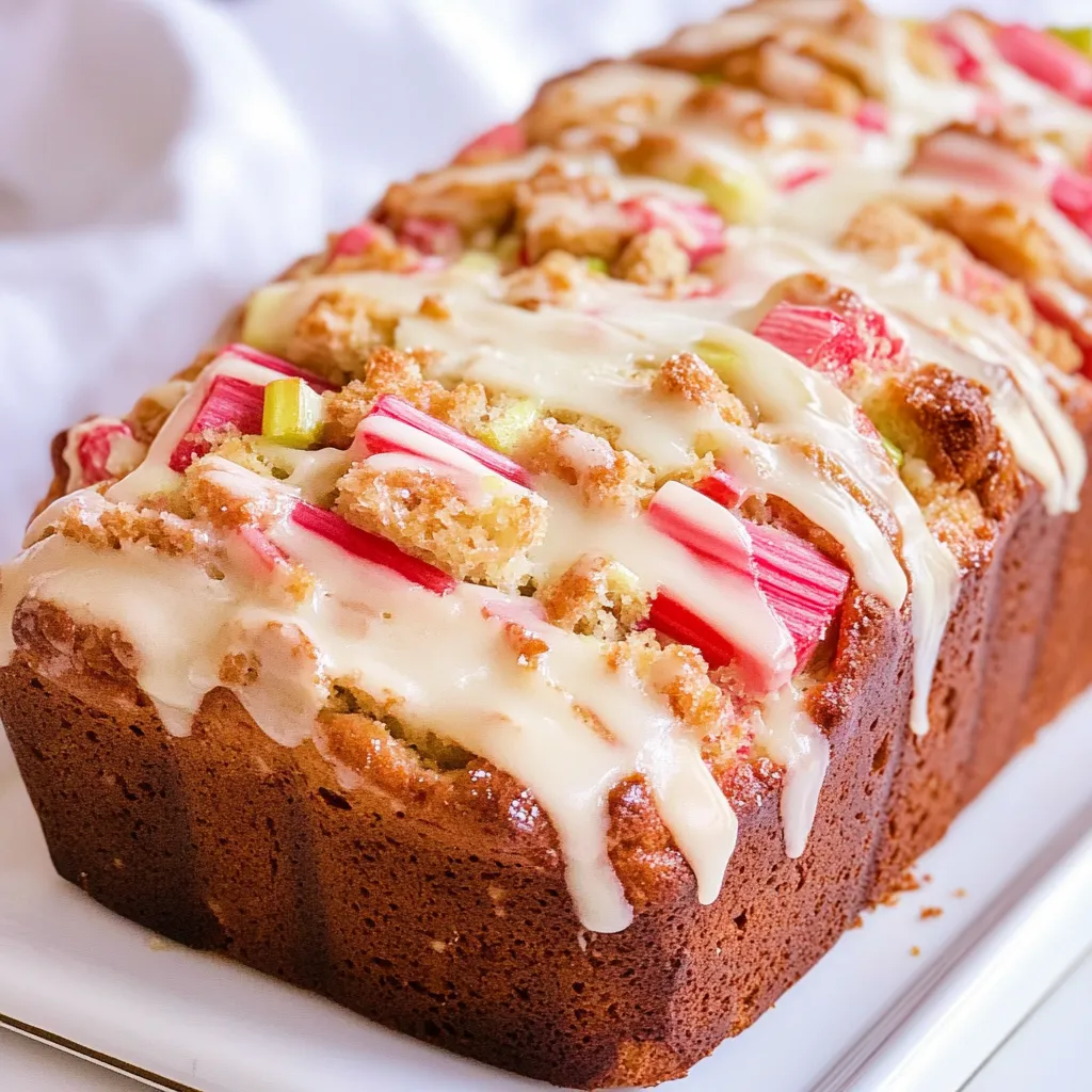 Rhubarb Bread