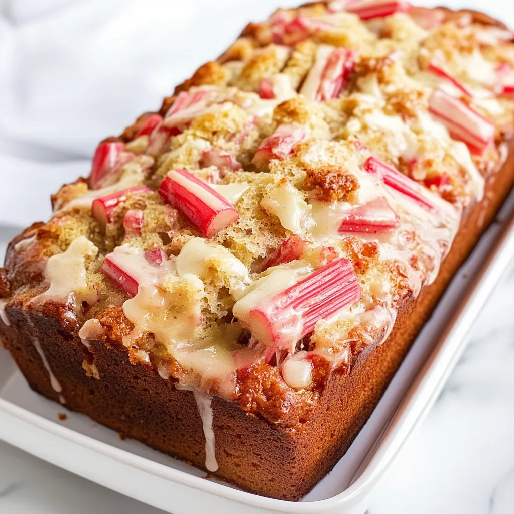 Rhubarb Bread