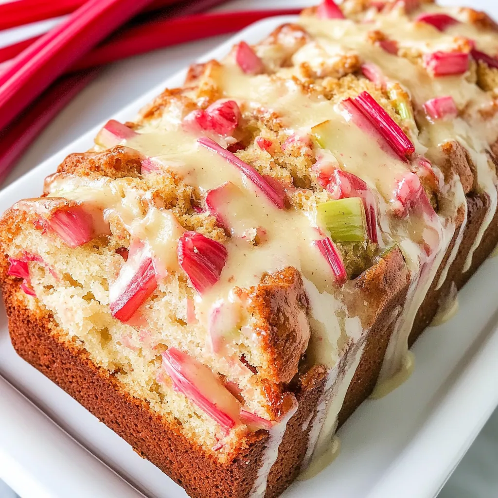 Rhubarb Bread