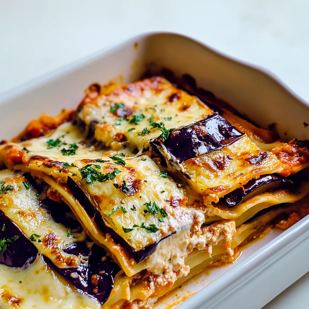 Ricotta and Eggplant Lasagna